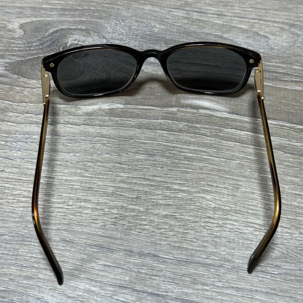 Stetson Zyloware 166 Sunglasses Mens Tortoise Gold Square Vtg Style *Frames Only